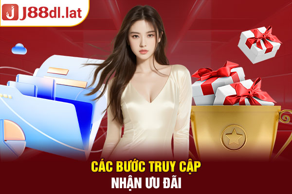 Các bước truy cập nhận ưu đãi